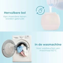 FAVE Doseerbol - Wasbollen - Drogerbollen - Transparant - Doseerdop - 230ml - 2 Stuks - Inclusief E-book 11 FAVE Doseerbol - Wasbollen - Drogerbollen - Transparant - Doseerdop - 230ml - 2 Stuks - Inclusief E-book -Kruideniers Winkel 1200x1200 504