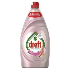 Dreft Clean & Care Rose & Satin Afwasmiddel - 8x780ml - Voordeelverpakking -Kruideniers Winkel 1200x1200 539