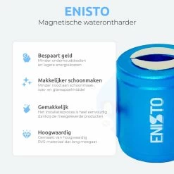 ENISTO® Magnetische Waterontharder Small – Waterontharder Magneet – Douchefilter – Waterontkalker – Waterverzachter – Antikalk – Blauw – RVS -Kruideniers Winkel 1200x1200 602