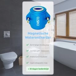 ENISTO® Magnetische Waterontharder Small – Waterontharder Magneet – Douchefilter – Waterontkalker – Waterverzachter – Antikalk – Blauw – RVS -Kruideniers Winkel 1200x1200 603