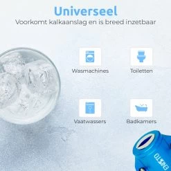 ENISTO® Magnetische Waterontharder Small – Waterontharder Magneet – Douchefilter – Waterontkalker – Waterverzachter – Antikalk – Blauw – RVS -Kruideniers Winkel 1200x1200 604