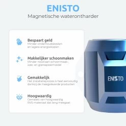 ENISTO® Magnetische Waterontharder Medium – Waterontharder Magneet – Douchefilter – 15.000 Gauss – Waterontkalker – Waterverzachter – Antikalk – Blauw – RVS -Kruideniers Winkel 1200x1200 619