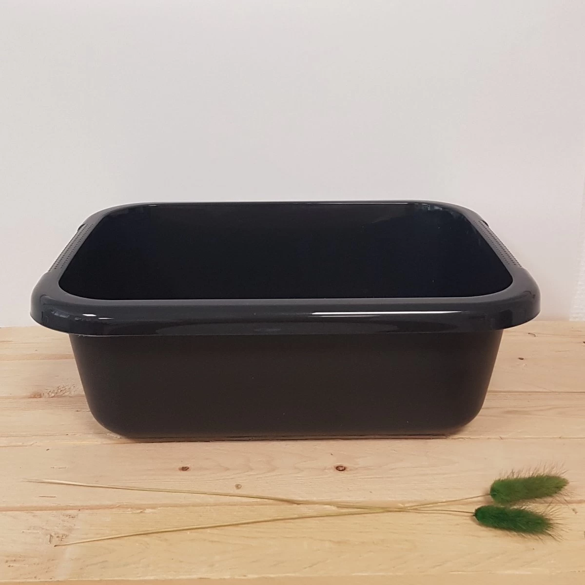 Curver Afwasbak Rechthoekig - 9 Liter - Antraciet 4 Curver Afwasbak Rechthoekig - 9 Liter - Antraciet - Afbeelding 2