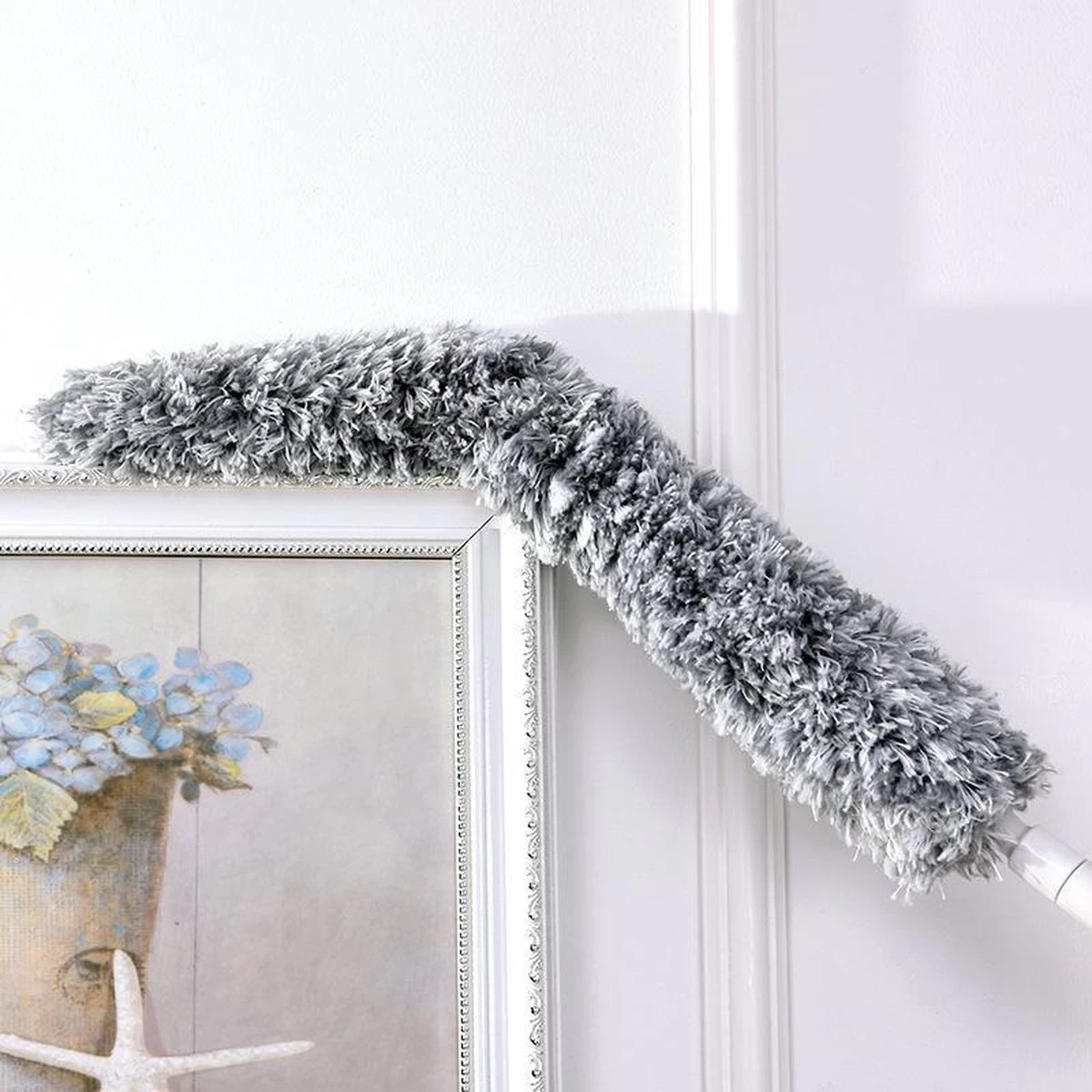 Plumeau/met Telescoopsteel/uitschuifbaar/microvezel Buigbare Borstelkop/9 X 126cm Max-lengte179cm 3 Plumeau/met Telescoopsteel/uitschuifbaar/microvezel Buigbare Borstelkop/9 X 126cm Max-lengte179cm