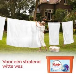 Robijn Stralend Wit 3 In 1 Wascapsules Speciaal Voor De Witte Was - 40 Wasbeurten Kwartaalbox -Kruideniers Winkel 1200x1200 92