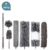 ForDig 7-Delige Plumeau Set - Duster Met Telescoopsteel Uitschuifbaar Tot 250 Cm - Inclusief Ragebol / Voegenborstel / Microvezel Doek / Chenille Borstel - Wasbaar - 360 Graden Draaibaar -Kruideniers Winkel 1200x1200 969