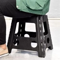 Merkloos Verdikt Kunststof Klapkruk-draagbaar-opvouwbare Kruk-Met Antislip Oppervlak Zwart 29x22cmx45cm -Kruideniers Winkel 1200x1200 987