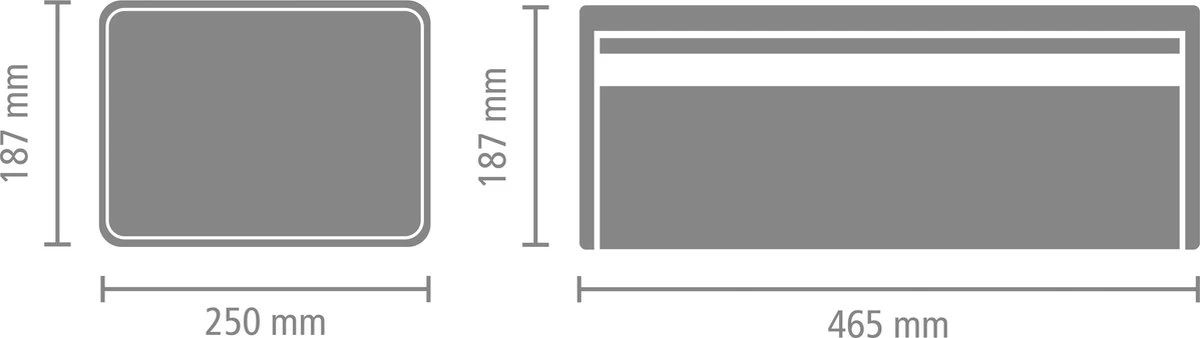 Brabantia Broodtrommel - Met Klepdeksel - Matt Steel Fingerprint Proof / Matt Black 9 Brabantia Broodtrommel - Met Klepdeksel - Matt Steel Fingerprint Proof / Matt Black - Afbeelding 7