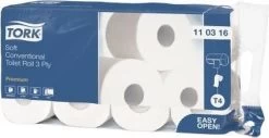 Tork Traditioneel Toiletpapier 3-laags Wit 250 Vel T4 Premium -Kruideniers Winkel 1200x617 1