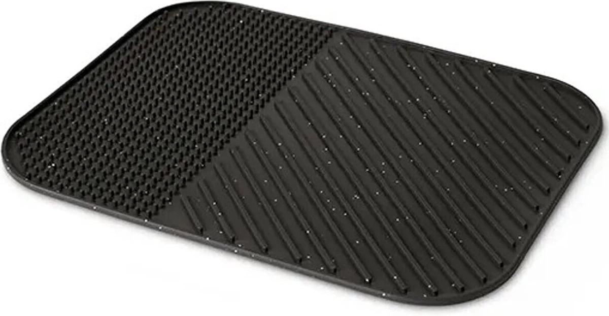 Merkloos Afdruipmat Met GRATIS Afwasborstel - Droogmat - Afdruipmat Siliconen - BPA Vrij - Afdruipmat Voor Afwas - Zwart 4 Merkloos Afdruipmat Met GRATIS Afwasborstel - Droogmat - Afdruipmat Siliconen - BPA Vrij - Afdruipmat Voor Afwas - Zwart - Afbeelding 2