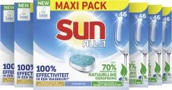 SUN® Sun All-in 1 Normaal Vaatwastabletten - 276 Tabletten - Voordeelverpakking -Kruideniers Winkel 1200x629