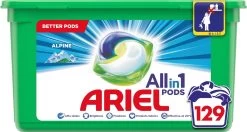 Ariel All In 1 Wasmiddel Pods Alpine - 3x43 Wasbeurten - Voordeelverpakking 33 Ariel All In 1 Wasmiddel Pods Alpine - 3x43 Wasbeurten - Voordeelverpakking -Kruideniers Winkel 1200x639