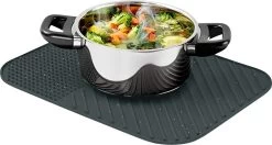 Alpina Afdruipmat - Droogmat - Siliconen - 26,5x34,5 Cm - Grijs -Kruideniers Winkel 1200x642