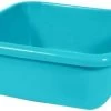 Curver Afwasbak Vierkant - 15L - Blauw -Kruideniers Winkel 1200x681