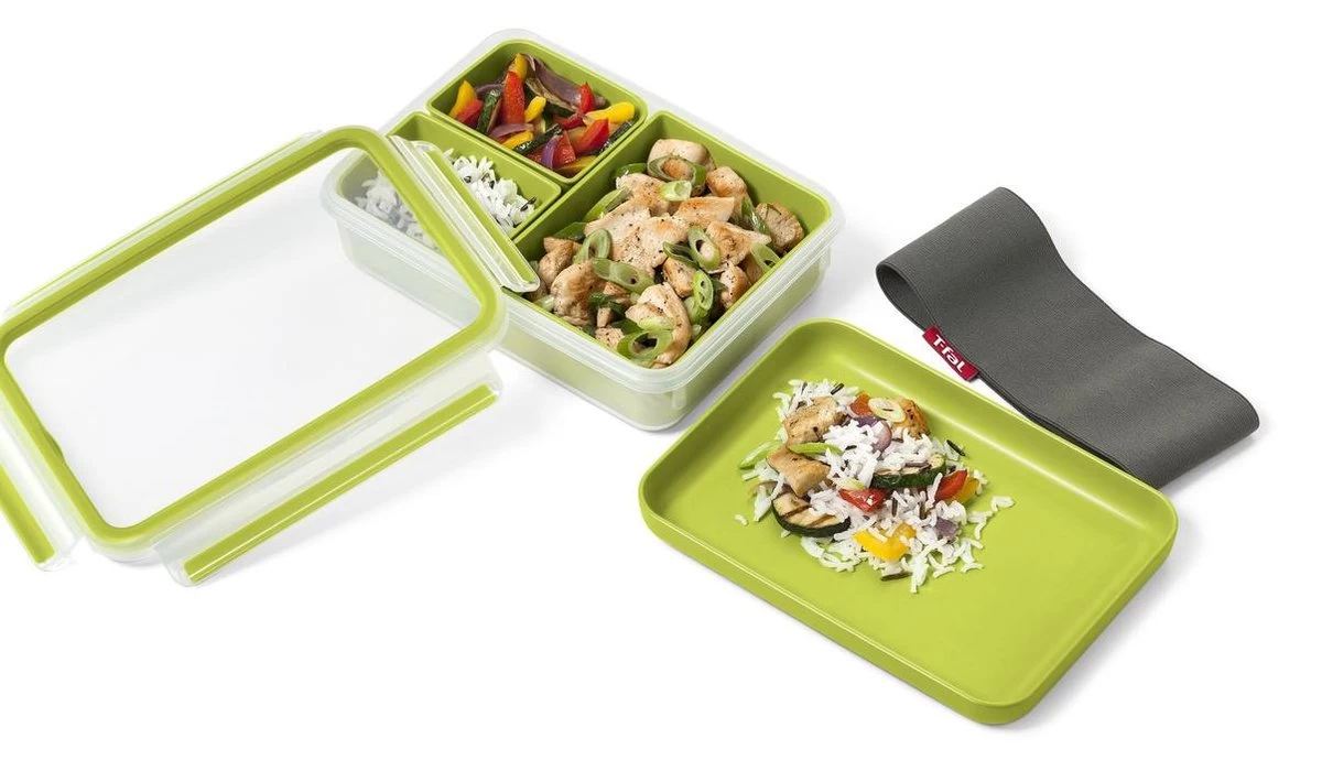 Tefal Masterseal To Go Lunchbox - 1.2L - Rechthoekig 11 Tefal Masterseal To Go Lunchbox - 1.2L - Rechthoekig - Afbeelding 9