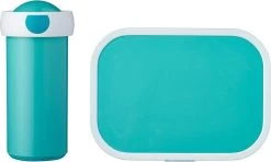 Mepal – Lunchset Campus (sb + Lb) – Schoolbeker En Broodtrommel Voor Kinderen – Turquoise – Bento Box - Lekvrij