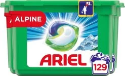 Ariel All In 1 Wasmiddel Pods Alpine - 3x43 Wasbeurten - Voordeelverpakking