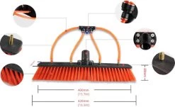 Aqua2Go Telescoopsteel 10,6 Meter - Lichtgewicht Aluminium - 40 Cm. Borstel - Ramen Wassen - Zonnepanelen -Kruideniers Winkel 1200x736 6