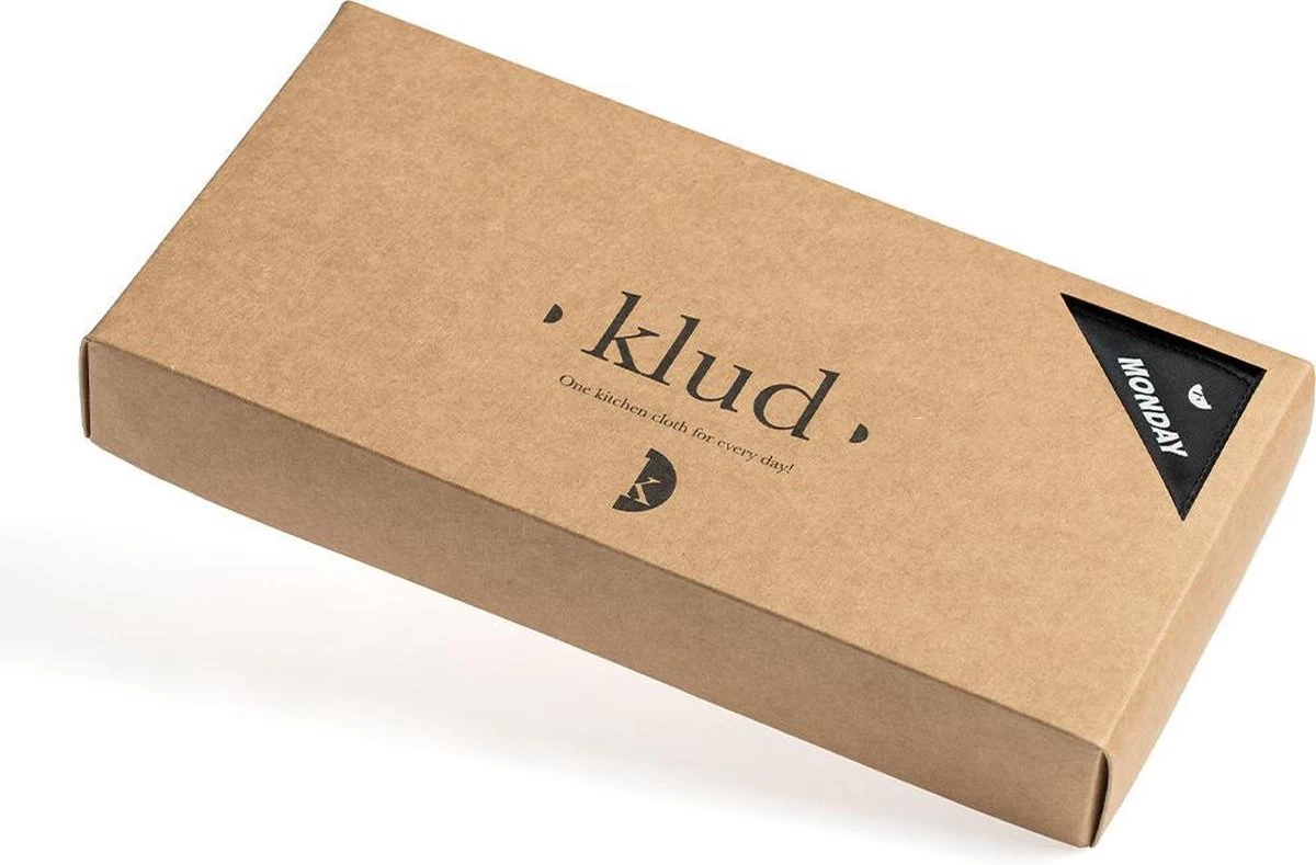 Klud Vaatdoek Set - 7 Dagen - Curry 4 Klud Vaatdoek Set - 7 Dagen - Curry - Afbeelding 2