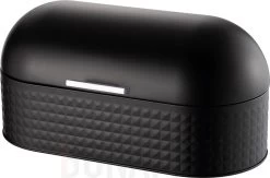 Michelino Broodtrommel - Zwart - 33,5 X 19,5 X 20 Cm