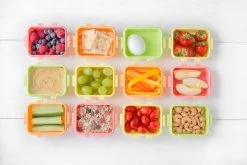 Lock&Lock (mini) Vershoudbakjes Set Met Deksel - Snackdoosjes - Snackbox - Set Van 4 Stuks - Kinderen - Lekvrij - BPA Vrij - Klein - 180 Ml - Multicolor -Kruideniers Winkel 1200x800 48