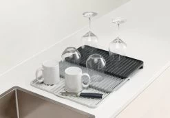 Joseph Joseph - Tier - Afdruipmat - Uitschuifbaar - Grijs -Kruideniers Winkel 1200x836 2