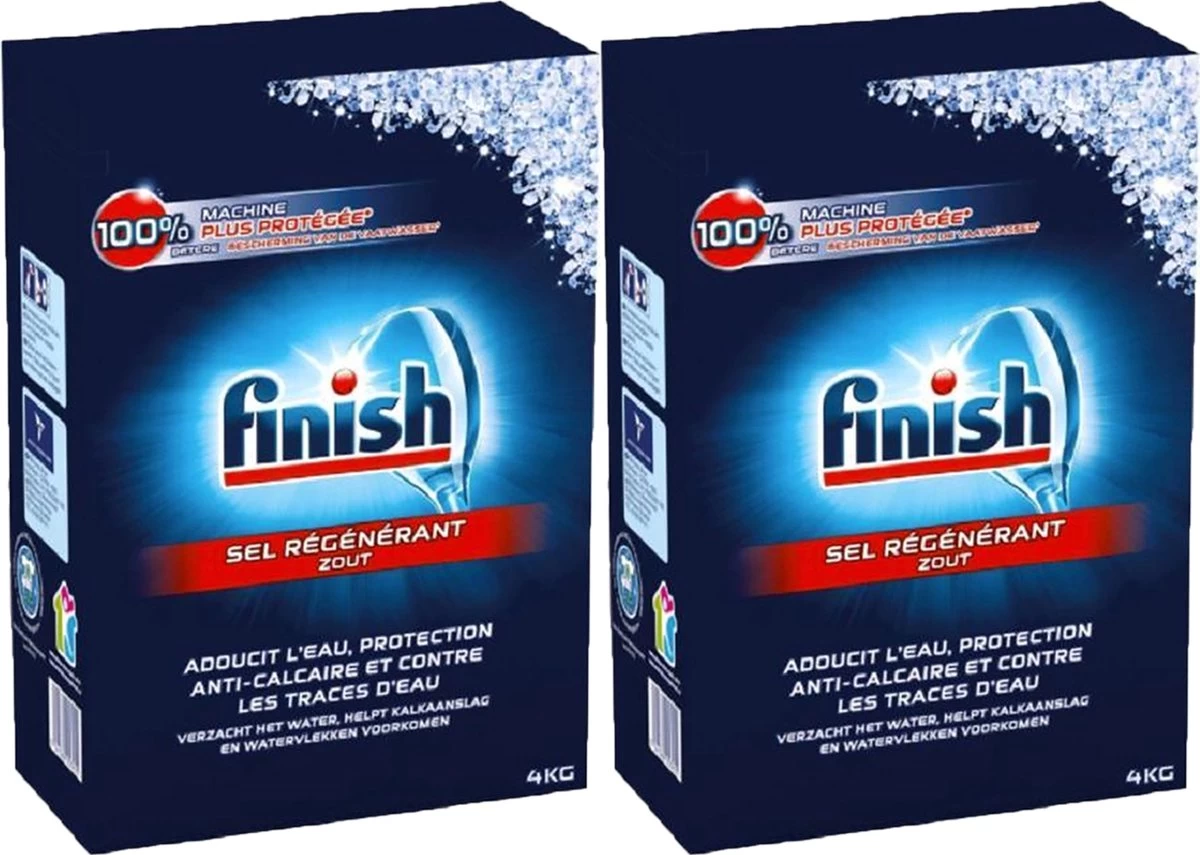 Finish Vaatwasmachine Zout - 4 Kg X2 3 Finish Vaatwasmachine Zout - 4 Kg X2