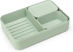 Brabantia Make & Take Bento Lunchbox Incl Bentobox- Large - Kunststof - Jade Green -Kruideniers Winkel 1200x867 1