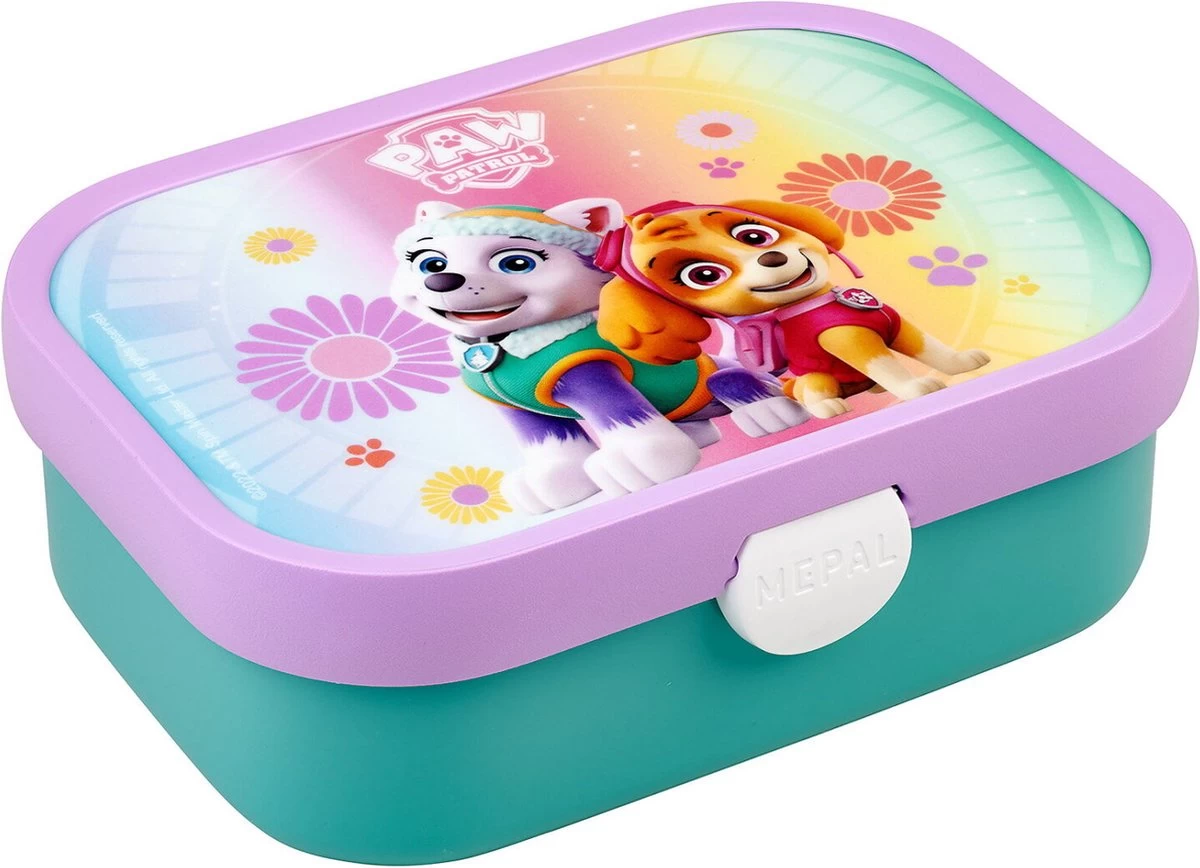 Paw Patrol Girls Voordeelset Lunchbox & Schoolbeker - Mepal Broodtrommel & Drinkbeker - 4 Paw Patrol Girls Voordeelset Lunchbox & Schoolbeker - Mepal Broodtrommel & Drinkbeker - - Afbeelding 2