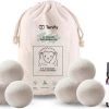Tenify 6 XL Drogerballen + Extra Lavendel Olie - Wasbollen - Duurzaam - Schaapswol - Wasverzachter - Wasdrogerballen - Herbruikbare Droogballen - Energie Besparen -Kruideniers Winkel 1200x871