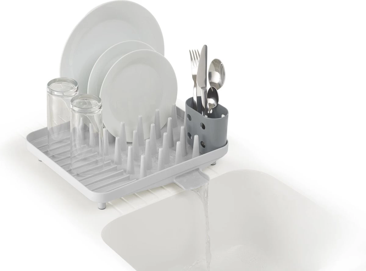 Joseph Joseph Duo Afdruiprek - Compact - Grijs 7 Joseph Joseph Duo Afdruiprek - Compact - Grijs - Afbeelding 5