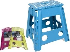 Opvouwbare Kruk - Keukentrap - Zwart -Kruideniers Winkel 1200x892 1