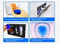 Merkloos Toiletblokjes Voor Inbouwreservoirs – WC-blokjes – Toiletblokken In Een Voordeelverpakking – 30 Stuks 14 Merkloos Toiletblokjes Voor Inbouwreservoirs – WC-blokjes – Toiletblokken In Een Voordeelverpakking – 30 Stuks -Kruideniers Winkel 1200x895 2