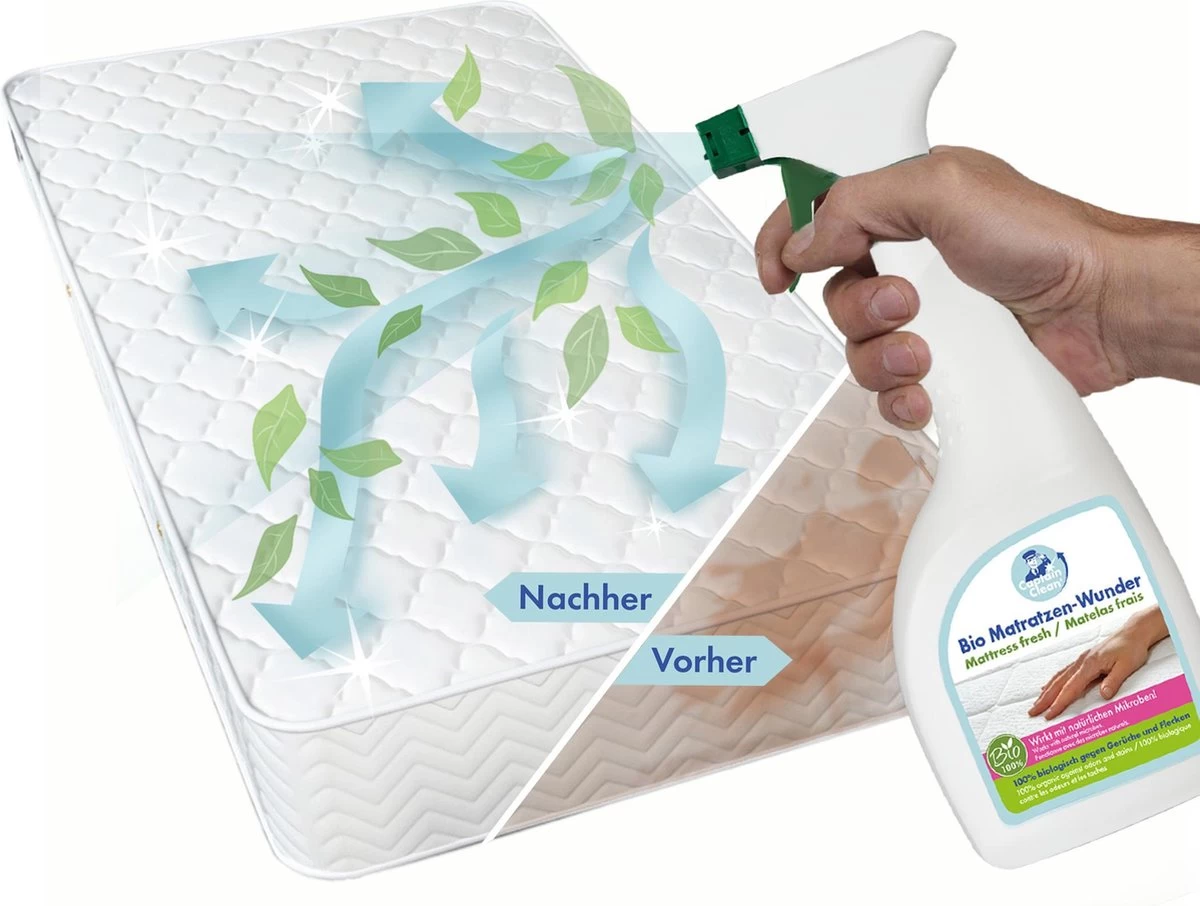 Bio Matras Wonder Matras Opfrisser En Vlekkenreiniger Vlekverwijderaar 100% Biologisch Met Probiotische Enzymen Lavendelgeur Verwijderd Tevens Huisstofmijt, Huisstofmijt Spray, Huismijt Spray, Huisstofmijt Bestrijder Per Set Van 2 X 500 ML 3 Bio Matras Wonder Matras Opfrisser En Vlekkenreiniger Vlekverwijderaar 100% Biologisch Met Probiotische Enzymen Lavendelgeur Verwijderd Tevens Huisstofmijt, Huisstofmijt Spray, Huismijt Spray, Huisstofmijt Bestrijder Per Set Van 2 X 500 ML