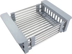 IBright Verstelbare Keukenrek - Gootsteen Mand - Afdruiprek – Vergiet – Verstelbaar In Lengte - Uitschuifbaar - RVS Grijs 21 IBright Verstelbare Keukenrek - Gootsteen Mand - Afdruiprek – Vergiet – Verstelbaar In Lengte - Uitschuifbaar - RVS Grijs -Kruideniers Winkel 1200x914 1