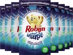 Robijn Intense Morgenfris Droogtrommeldoekjes - 9 X 20 Stuks - Voordeelverpakking -Kruideniers Winkel 1200x914