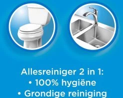 Ajax® Ajax Allesreiniger 100% Hygiene 6 X 1L - Voordeelverpakking -Kruideniers Winkel 1200x953