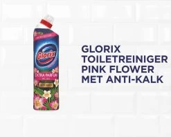Glorix WC Powergel Toiletreiniger Pink Flower - 6 X 750 Ml - Voordeelverpakking -Kruideniers Winkel 1200x961 5