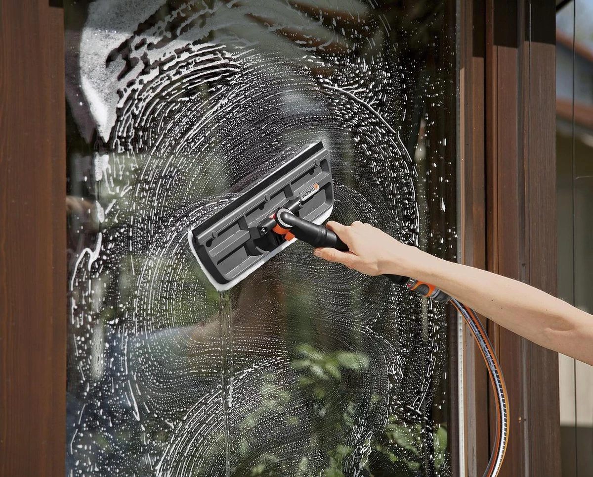 GARDENA Cleansystem Raamborstel Met Trekker - Werkbreedte 31 Cm 5 GARDENA Cleansystem Raamborstel Met Trekker - Werkbreedte 31 Cm - Afbeelding 3