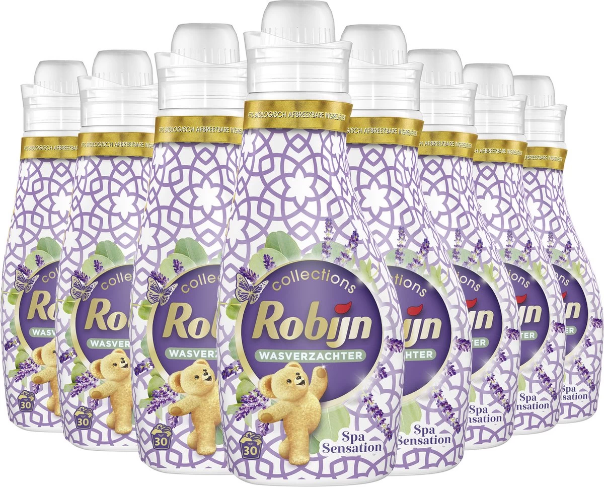 Robijn Collections Spa Sensation Wasverzachter - 8 X 30 Wasbeurten - Voordeelverpakking 4 Robijn Collections Spa Sensation Wasverzachter - 8 X 30 Wasbeurten - Voordeelverpakking - Afbeelding 2