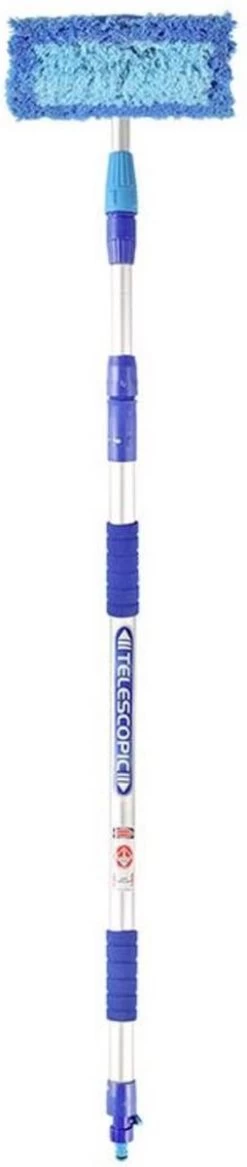 PROPLUS Pro Plus Wasborstel - Heavy Duty - Telescopische Steel - Uitschuifbaar Tot 3 Meter -Kruideniers Winkel 254x1200