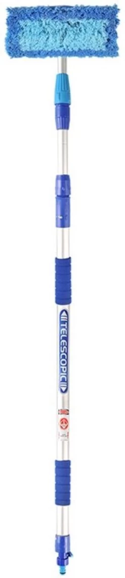 PROPLUS Pro Plus Wasborstel - Heavy Duty - Telescopische Steel - Uitschuifbaar Tot 3 Meter -Kruideniers Winkel 260x1200