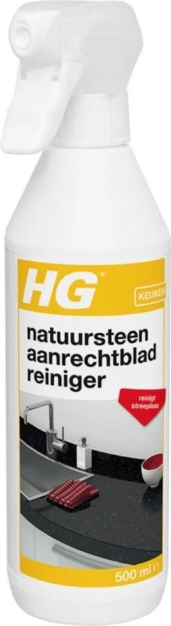 HG Natuurstenen Aanrechtbladreiniger - 500ml - Veilig In Gebruik - Streeploos Schoon - Dagelijkse Reiniging 13 HG Natuurstenen Aanrechtbladreiniger - 500ml - Veilig In Gebruik - Streeploos Schoon - Dagelijkse Reiniging -Kruideniers Winkel 329x1200 6