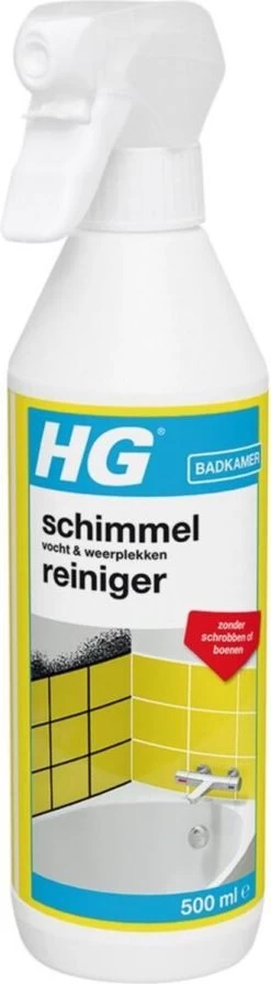 HG Schimmelreiniger - 500ml - De NR 1 Schimmelverwijderaar - Vernietigt De Hardnekkigste Schimmel - Geschikt Voor De Badkamer, Tegel-, Siliconenvoegen, Stucwerk 7 HG Schimmelreiniger - 500ml - De NR 1 Schimmelverwijderaar - Vernietigt De Hardnekkigste Schimmel - Geschikt Voor De Badkamer, Tegel-, Siliconenvoegen, Stucwerk -Kruideniers Winkel 331x1200