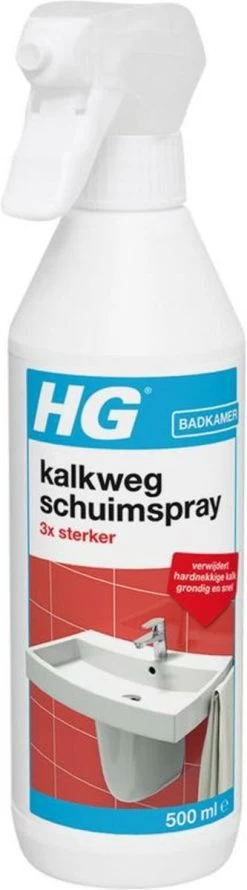 HG Kalkweg Schuimspray 3x Sterker - 500ml - Verwijdert Extreme Kalkresten - 100% Opgelost, 100% Resultaat 15 HG Kalkweg Schuimspray 3x Sterker - 500ml - Verwijdert Extreme Kalkresten - 100% Opgelost, 100% Resultaat -Kruideniers Winkel 333x1200 3