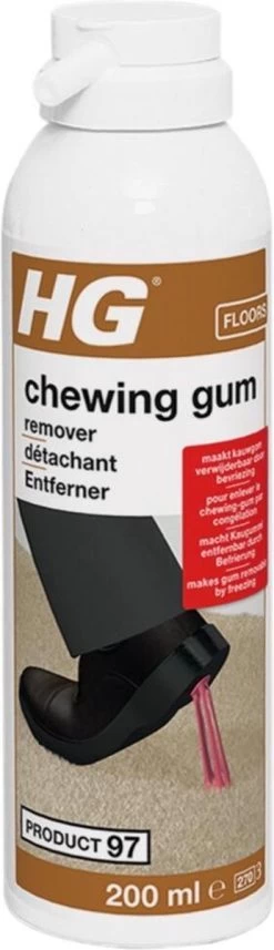 HG Chewing Gum Remover (HG Product 97) - 200ml - Bevriest Kauwgom