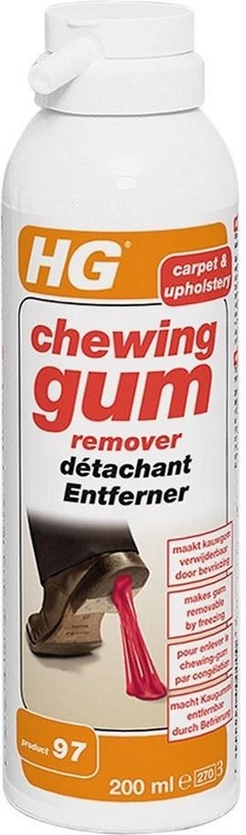 HG Chewing Gum Remover (HG Product 97) - 200ml - Bevriest Kauwgom 7 HG Chewing Gum Remover (HG Product 97) - 200ml - Bevriest Kauwgom - Afbeelding 5