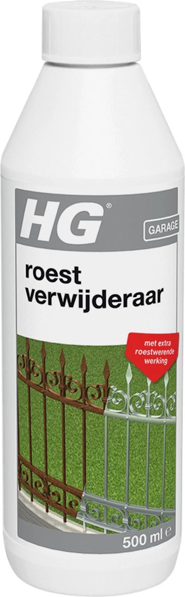 HG Roestverwijderaar - 500 Ml - Verwijdert Roest Zonder Schuren - Roestwerende Werking 5 HG Roestverwijderaar - 500 Ml - Verwijdert Roest Zonder Schuren - Roestwerende Werking - Afbeelding 3