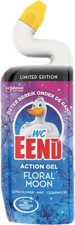 WC Eend Toiletreiniger Action Gel Floral Moon - 6x 750 Ml - Voordeelverpakking -Kruideniers Winkel 399x1200 1
