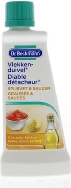 Dr. Beckmann Vlekkenduivel Spijsvet & Sauzen 50 Ml 12 Dr. Beckmann Vlekkenduivel Spijsvet & Sauzen 50 Ml -Kruideniers Winkel 458x1200